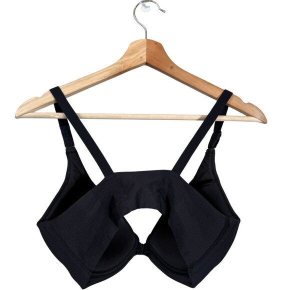 SPANX Adjustable Plunge Wireless Lift Bra Women's 34C Black Front Clasp Comfy - Picture 5 of 16